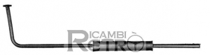 TUBO SCARICO SILENZIATORE ANTERIORE FIAT TOPOLINO A, FINO AL NUMERO TELAIO 46000